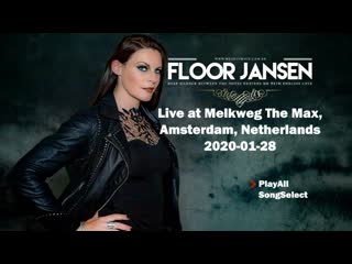 Floor jansen live at melkweg the max, amsterdam, netherlands 2020 01 28