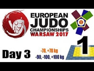 European judo championships warsaw 2017׃ day 3 day 3׃ tatami 1