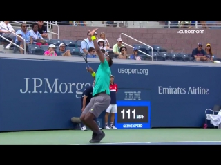 Monfils vs young hot shot (