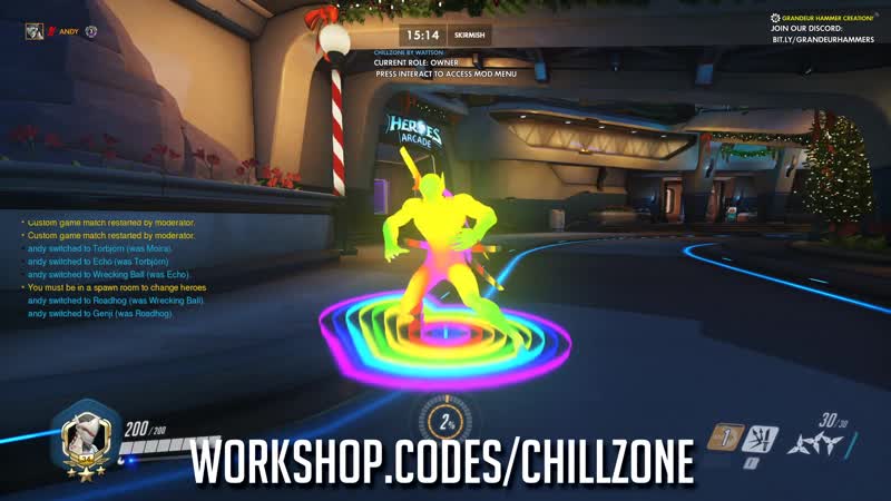 Rgb подсветка overwatch (chillzone by grandeur hammers)