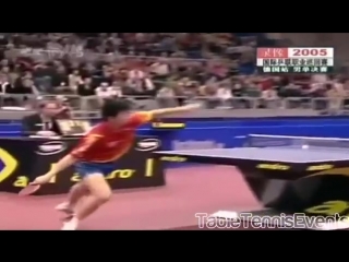 Ma long 18 years old) vs vladimir samsonov final [german open 2005]