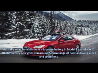 Tesla’s new model s p100d