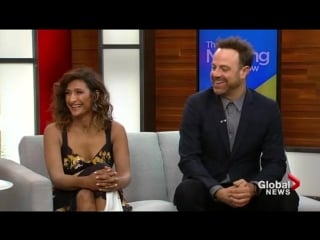 Paul adelstein and sarayu blue on the morning show
