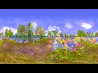 Impressionista water lilies extended #360video