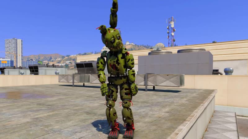 Fnaf спрингтрап танцует springtrap dancinng