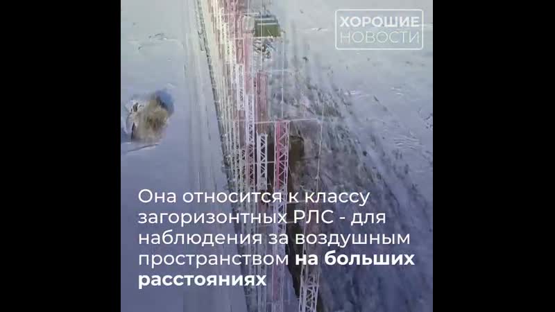 В россии заступила на боевое дежурство первая загоризонтная рлс «контейнер»