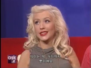 Christina aguilera entrevista mtv korea mtv ask interview 2006