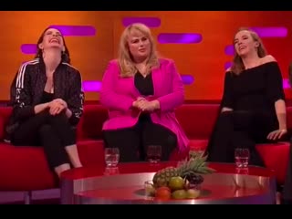 Jodie comer and anne hathaway laughing in the same way retweet if you agree killingeve grahamnortonshow