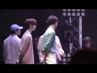 [fancam] 171211 встреча с фанатами it's skin make&meet в таиланде