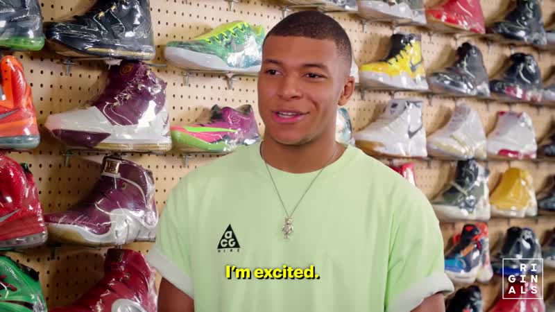Kylian mbappé goes sneaker shopping with complex