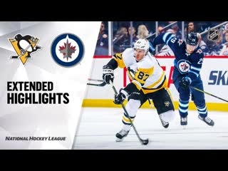 Pittsburgh penguins vs winnipeg jets oct 13, 2019 highlights hd