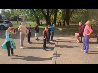 Разминка на уроке физкультуры