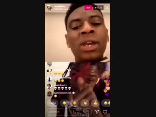 Soulja boy ругается с famous dex в «instagram live»