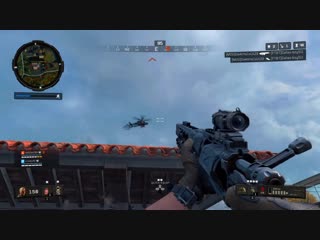 Double helli snipe! black ops 4