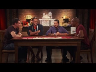 Tokaido jason wishnov, j august richards, and chris kluwe join wil wheaton on tabletop s03e01