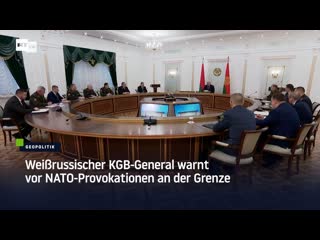 Weissrussischer kgb general warnt vor nato provokationen an der grenze