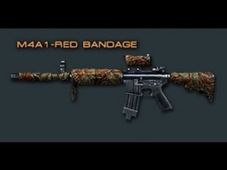 Cross fire m4a1 red bandage (jhlmv) v m4a1 red bandage mdl