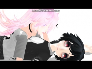 Mmd friends meme reflection of the worlds frouz x rayto