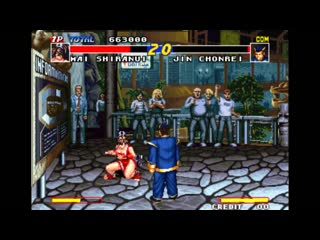 Real bout fatal fury (neogeo) mai shiranui by darkwarriorsd