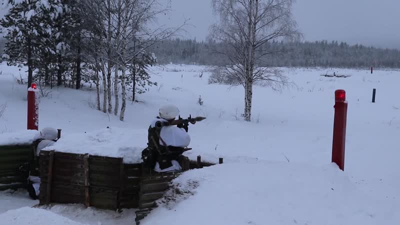 Стрельбы арктических мотострелков северного флота