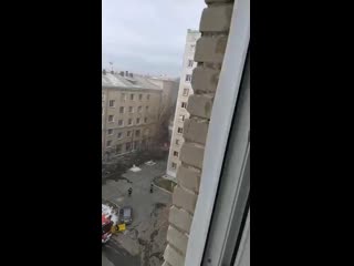 Взрыв кислородных балонов в челябинске !!!😱😱😱