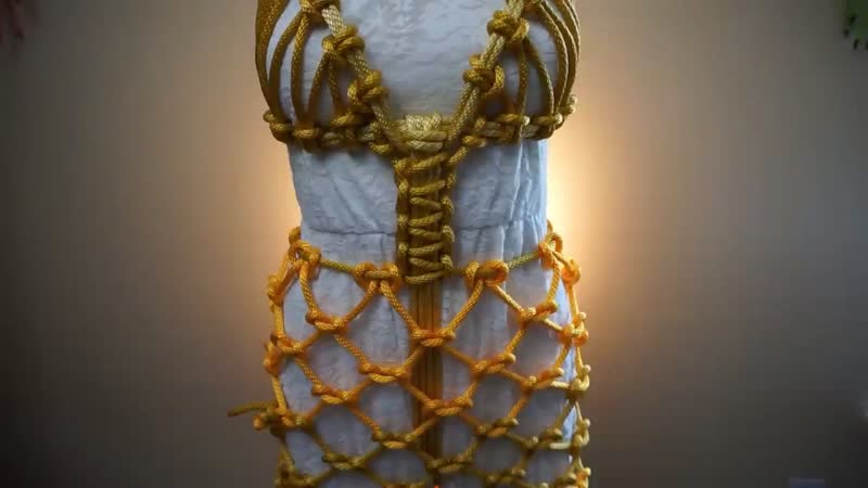 Tutorial porn video – Rorys brainworks rope bra and dress tutorial