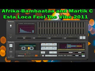 Afrika bambaataa and martik c esta loca feel the vibe 2011