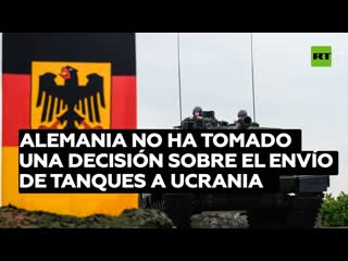 Ee uu confirma que alemania aún no ha tomado una decisión sobre el envío de tanques leopard a ucrania