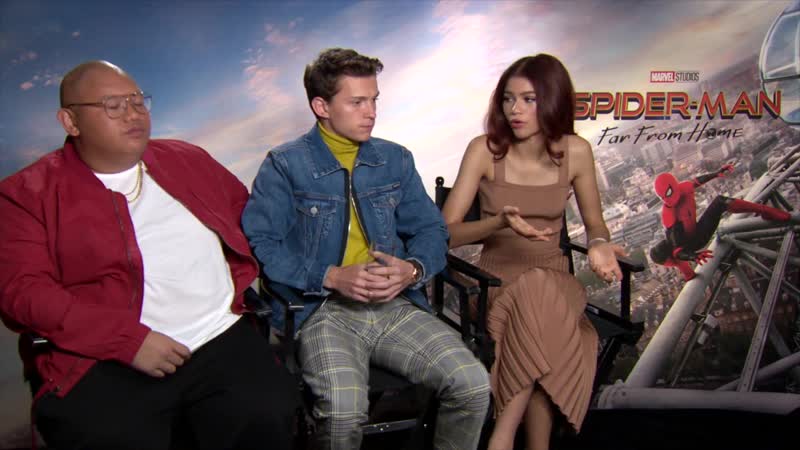 Совместное интервью зендаи, тома и джейкоба, 18 июня 2019