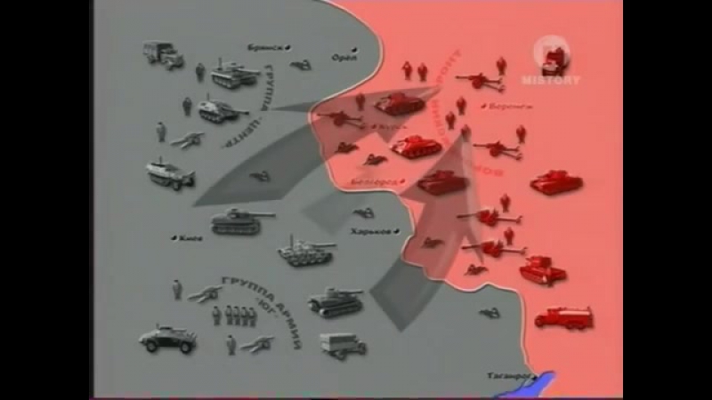 Крупнейшее танковое сражение прохороа