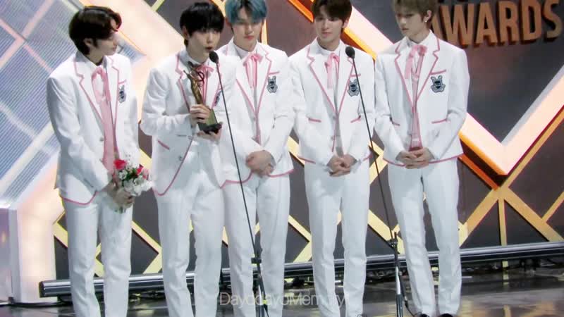 200130 sma 서울가요대상 신인상 발표 + 수상소감 full 투모로우바이투게더(txt)