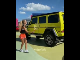 Теннисная тренироа