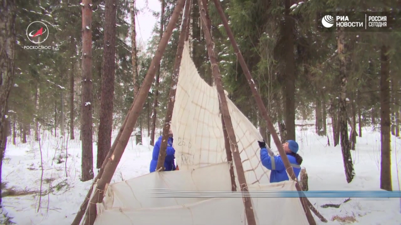 Тренироа космонавтов