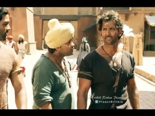 Now dont turn and look back! sarman why would i look back but tell me if she does! 18yearsofmohenjodaro @ihrithik poojahegde