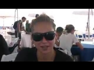 Anna kournikova talks with the miami herald