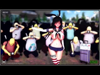 Mmd r 18 [extra ver1] yui kotegawa hypnosis exposure cosplay event author aquinas