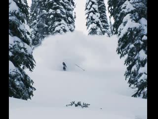 Booom! still snowing up here @solmountainlodge thanks sol staff for the hospitality