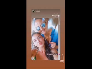 Ilayda on instagram stories