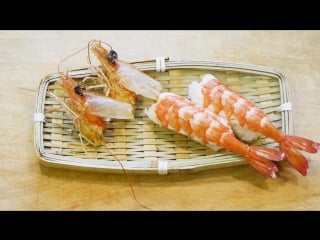 How to make ebi nigiri sushi with shrimp (best video)