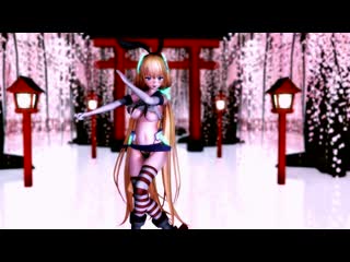 Mmd r 18 [erotic] angela shimakaze cosplay gokuraku jodo author aquinas