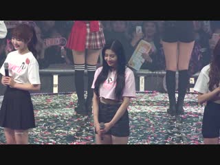 181029 [showcon] 아이즈원 (izone) 은비 (eunbi) 꿈을 꾸는 동안 (夢を見ている間) fancam