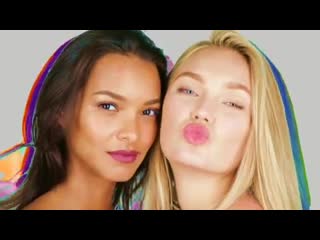 Romee strijd lais ribeiro для beauty pop by penshoppe 2019