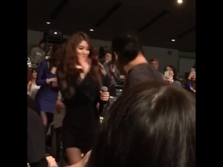[fancam] 170303 jiyeon talk to fans @ t ara special showcase japan 2