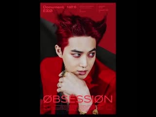 191122 exo's x suho @ "obsession" motion poster