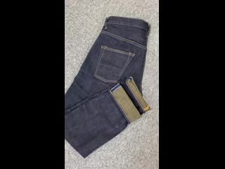 Tanuki x denimio collab kusaki denim 14oz