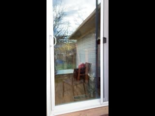 If i go outside for one minute without him he throws a tantrum