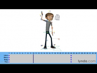 Character animation basics | 21 раскадроа