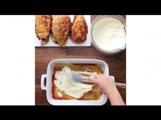 Chicken parm lasagna afdgqjkazgc