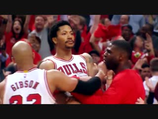 Derrick rose game winner 3 pointer vs cavs
