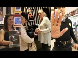 Conservative woman kicked from mall after feminists stalk her